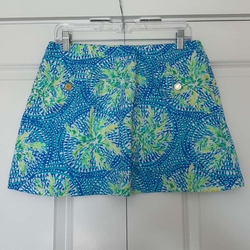 NWT Lilly Pulitzer Madison Skort Bennet Blue Tropic Like It’s Hot S, M, L, XL